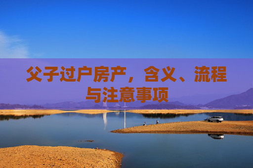 父子过户房产，含义、流程与注意事项