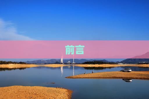 前言