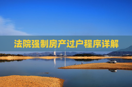 法院强制房产过户程序详解