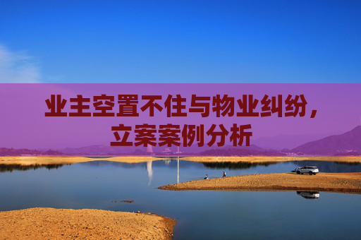 业主空置不住与物业纠纷，立案案例分析