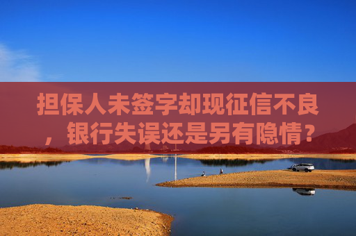 担保人未签字却现征信不良，银行失误还是另有隐情？