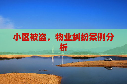 小区被盗，物业纠纷案例分析