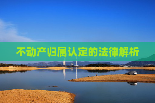 不动产归属认定的法律解析