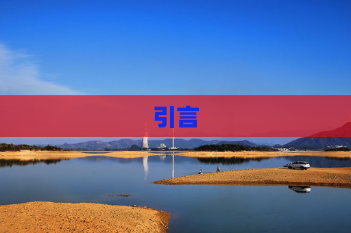 引言