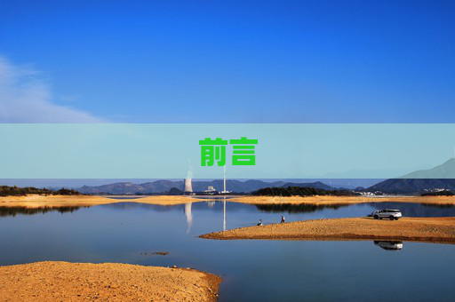 前言