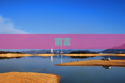 前言